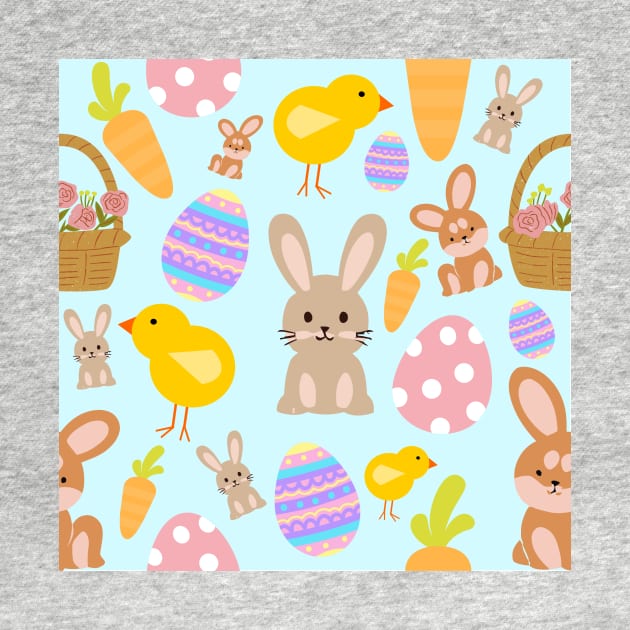 Easter Animals Pattern by GemmasGems